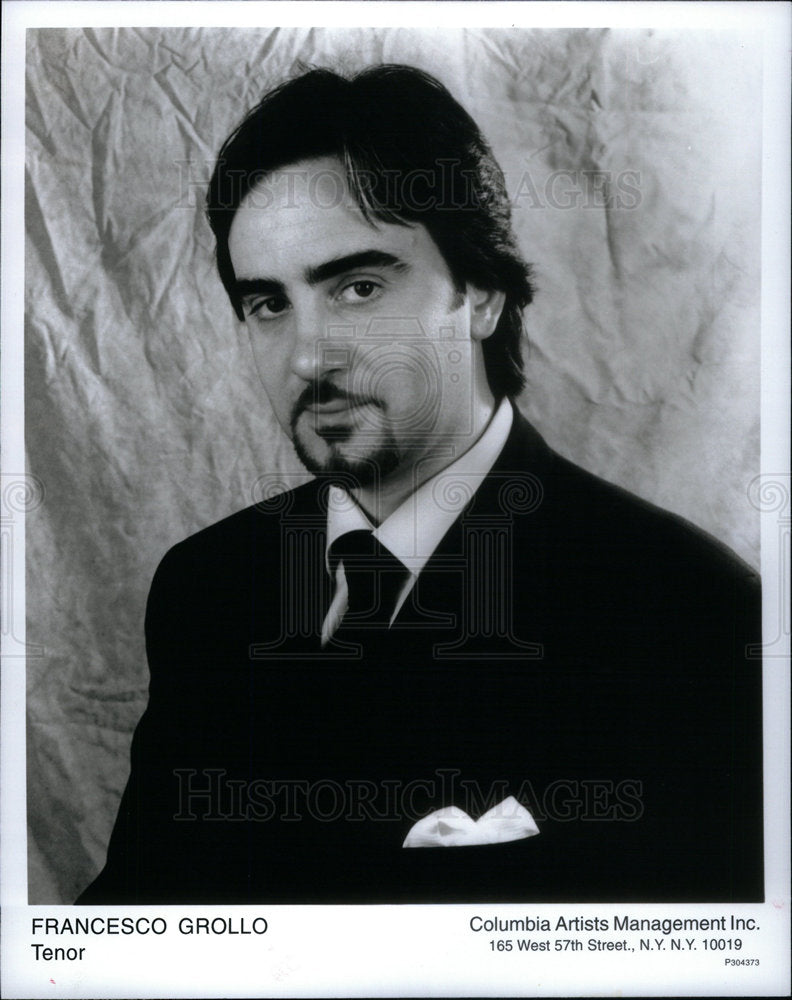 2000 Press Photo Francesco Grollo Italian Tenor - Historic Images