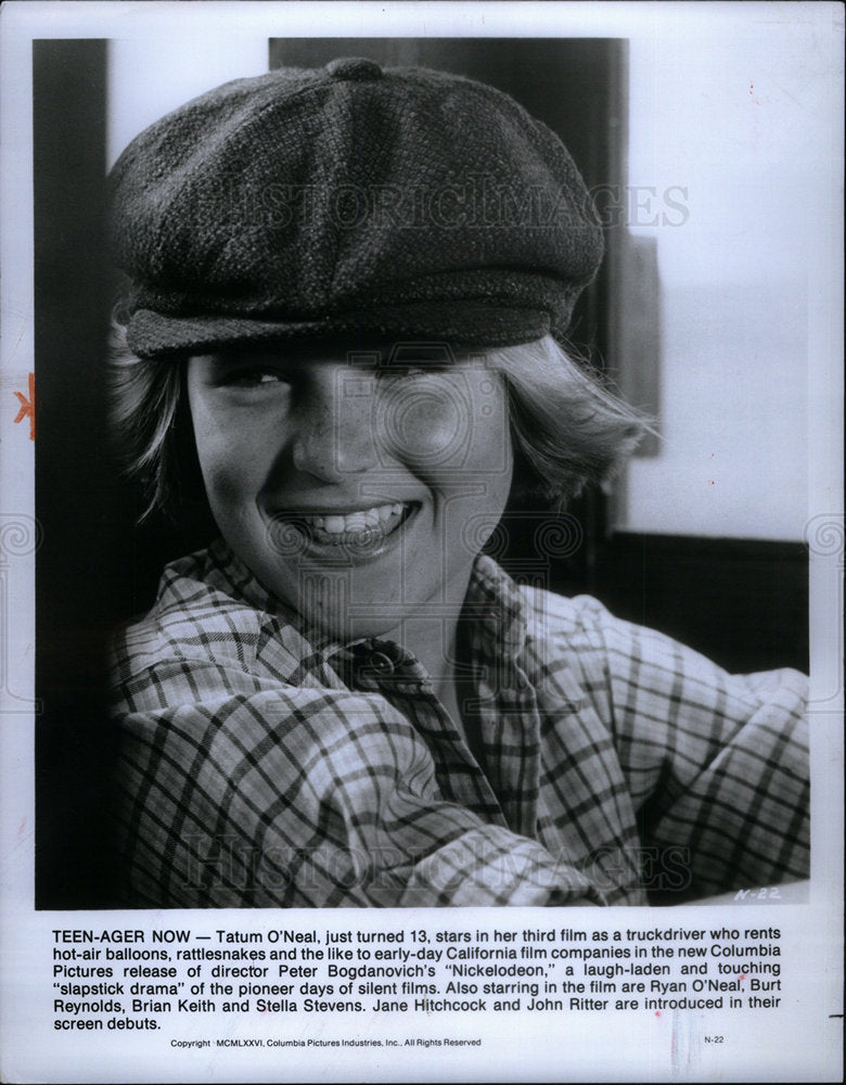 1977 Tatum ONeal Film TV Actress Chicago Historic Images