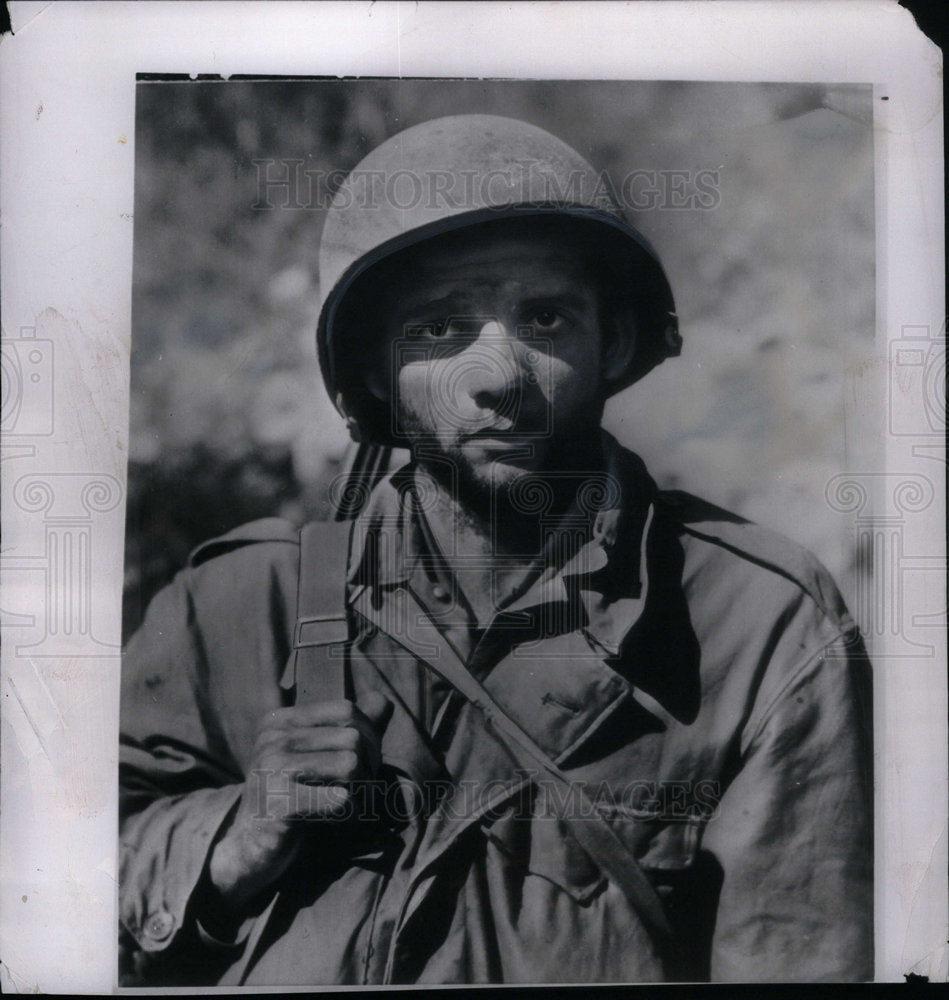 1951 Press Photo Oliver R Trook US Army Soldier Chicago - Historic Images