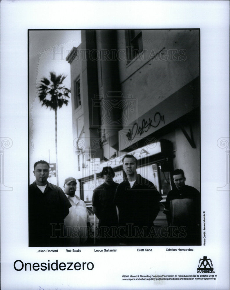 2002 Press Photo Onesidezero American Rock Band - Historic Images