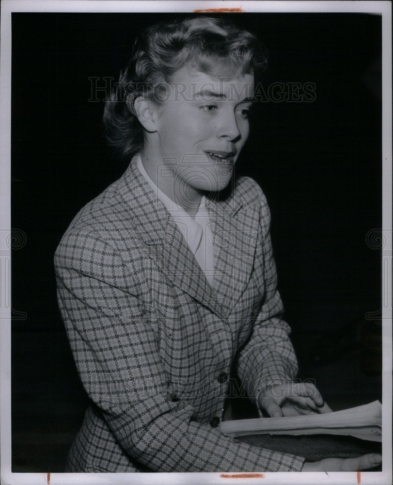 1948 Press Photo Ruth Campbell Soloist Orchestra - Historic Images