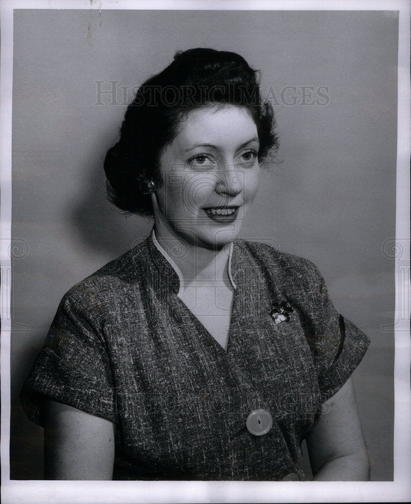 1954 Press Photo Mrs Ann Mary Dosch spelling champ 1934 - Historic Images