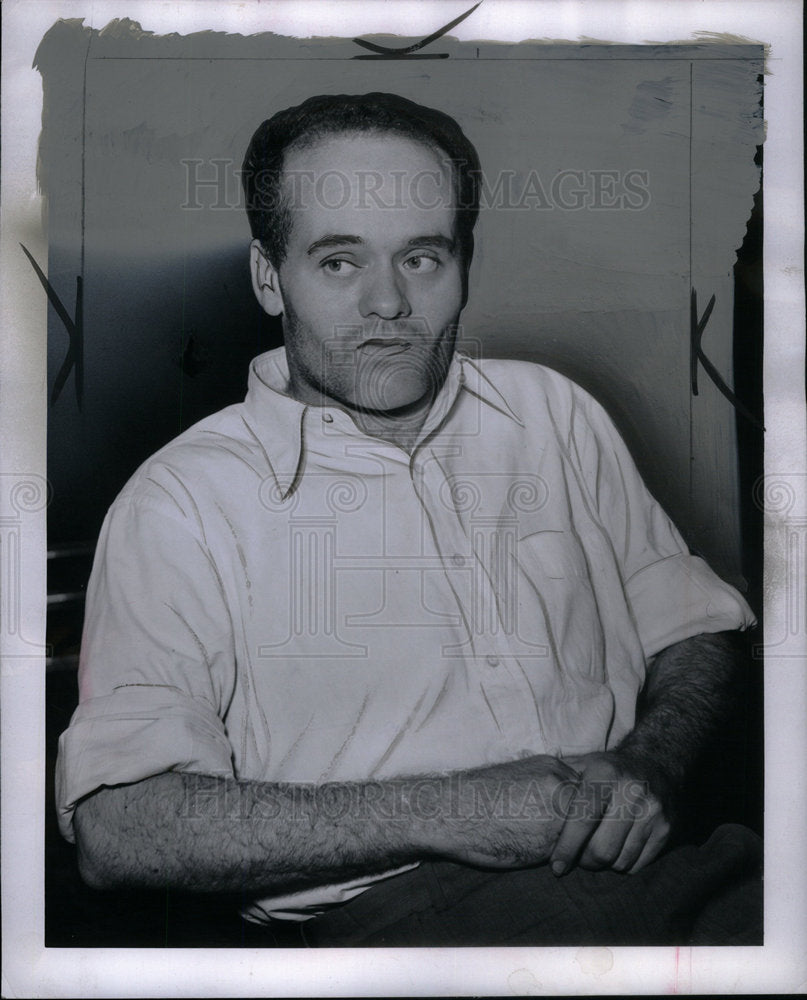 1947 Press Photo George B. Coapman, Confessed Murderer - Historic Images