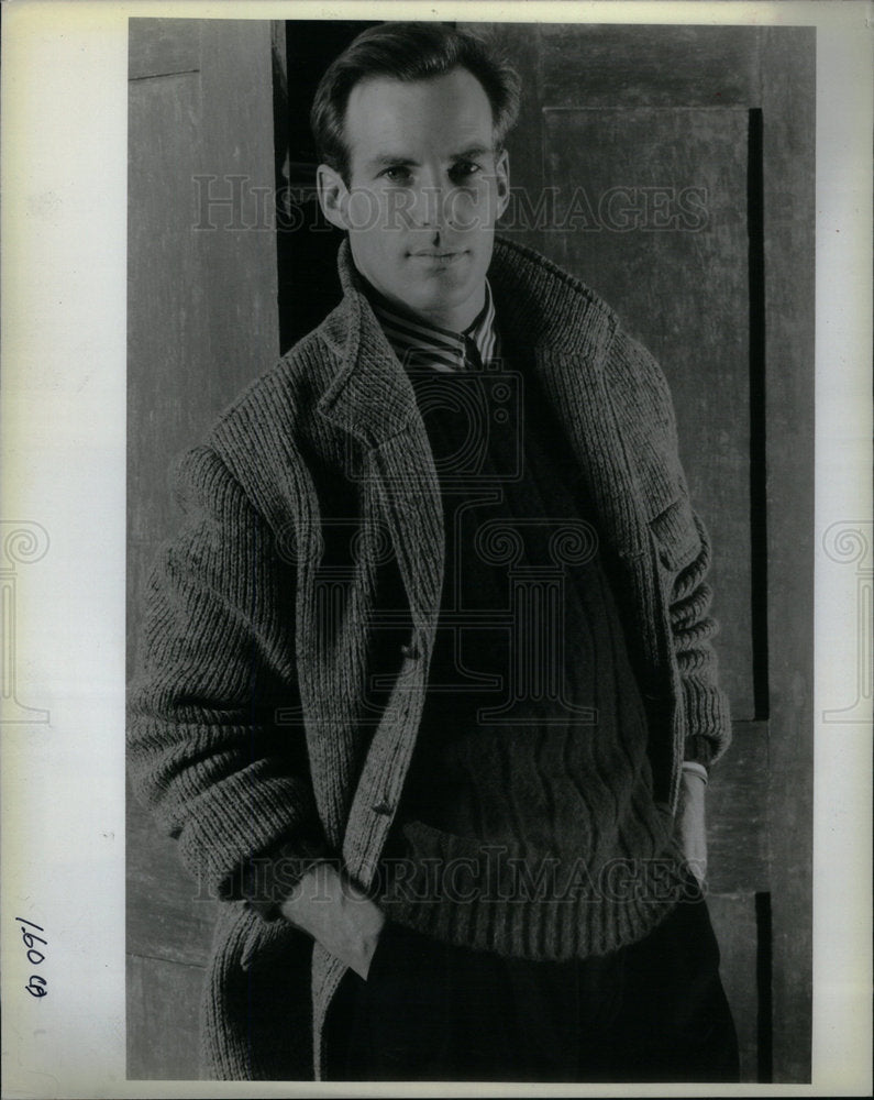 1989 Press Photo Men Fashion Clothing - Historic Images
