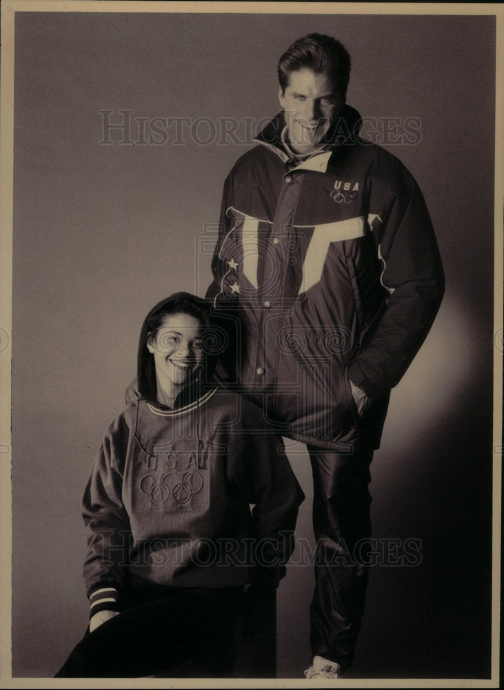 1994 Press Photo Champion Product Olympic Clothes - Historic Images