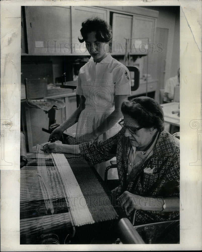 1962 Press Photo Rest Haven Rehabilitation Hospital Pat - Historic Images