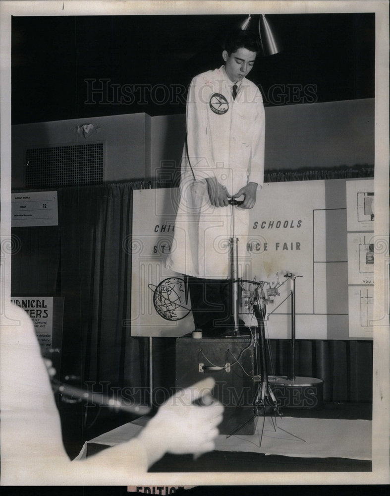 1961 Press Photo Colley Vocational school NIx Sput II - Historic Images