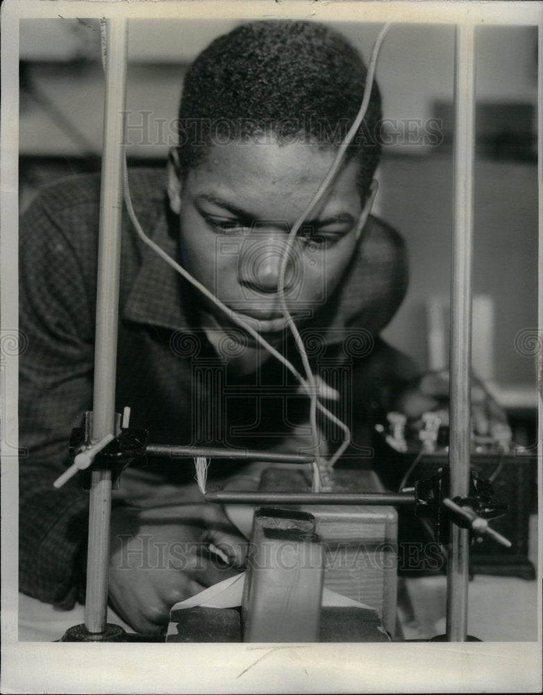 1961 Press Photo Burnside School Science Exhibit Fair - Historic Images