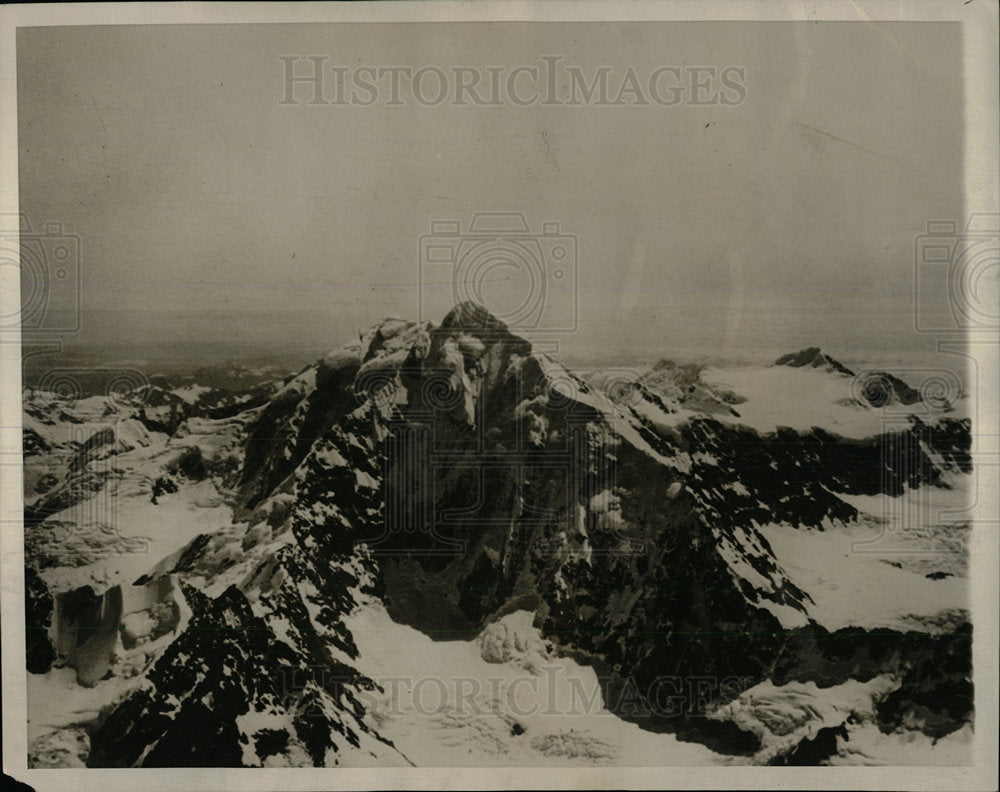 1929 Press Photo Mt Lituya Juneau Alaska Region - Historic Images