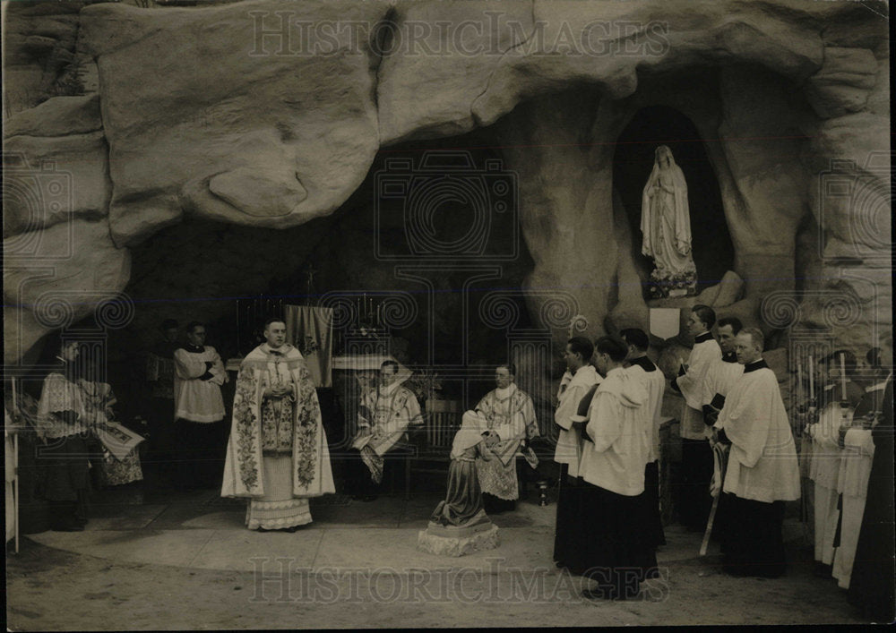 Press Photo Our Lady Of Lourdes Mullen Home For Boys - Historic Images