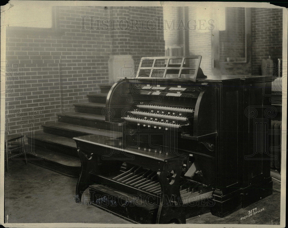 Press Photo D.U. Chapel Organ Instrument - Historic Images