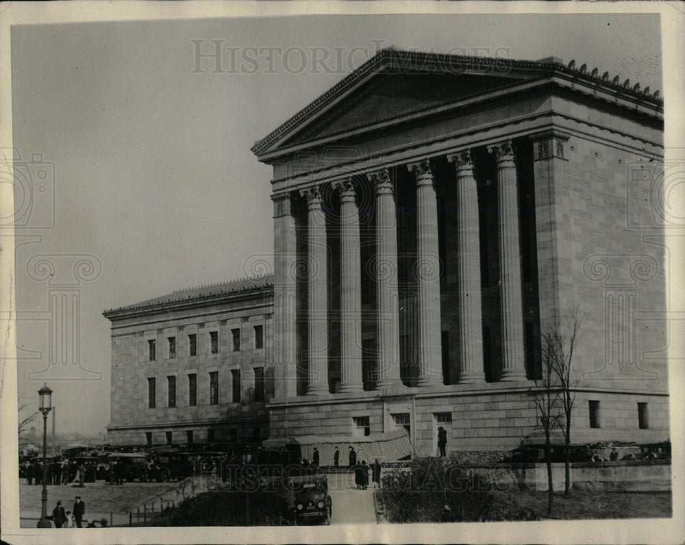 1930 Press Photo New Art Museum Philadelphia - Historic Images