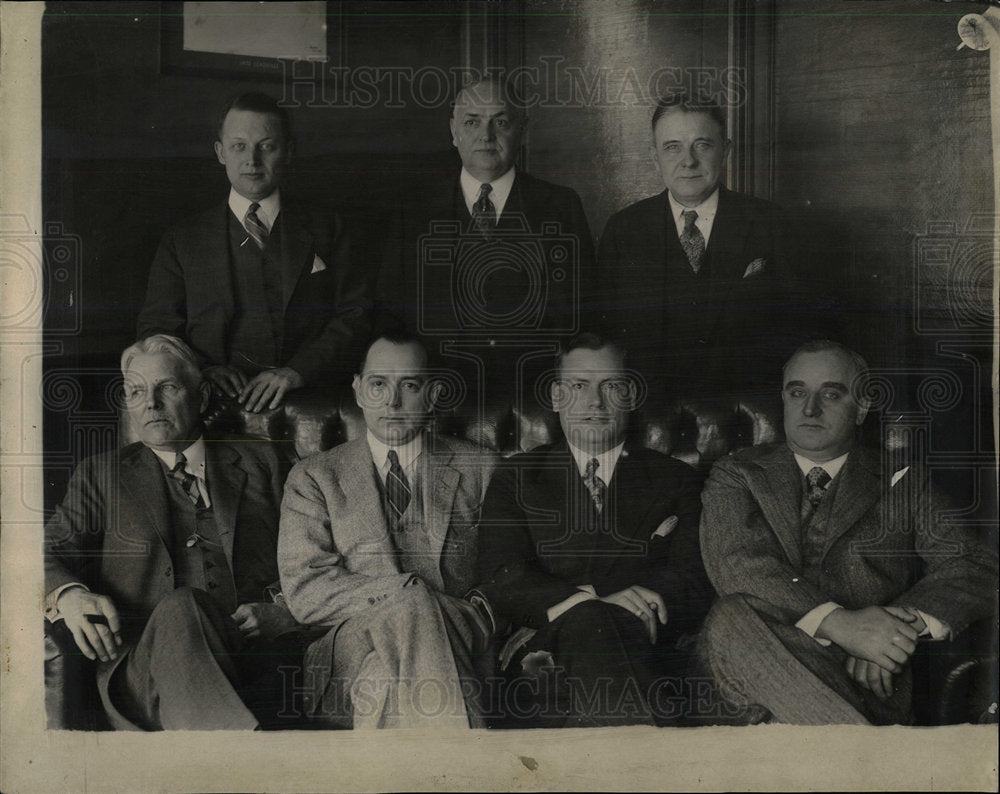 1927 Press Photo Piggly Wiggly Officials Corporation - Historic Images