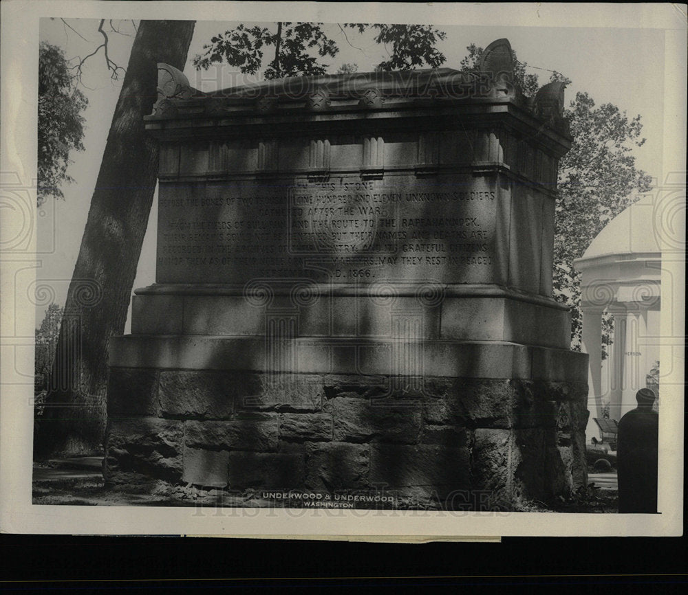 Undated Press Photo Arlington National Cemetery - Historic Images