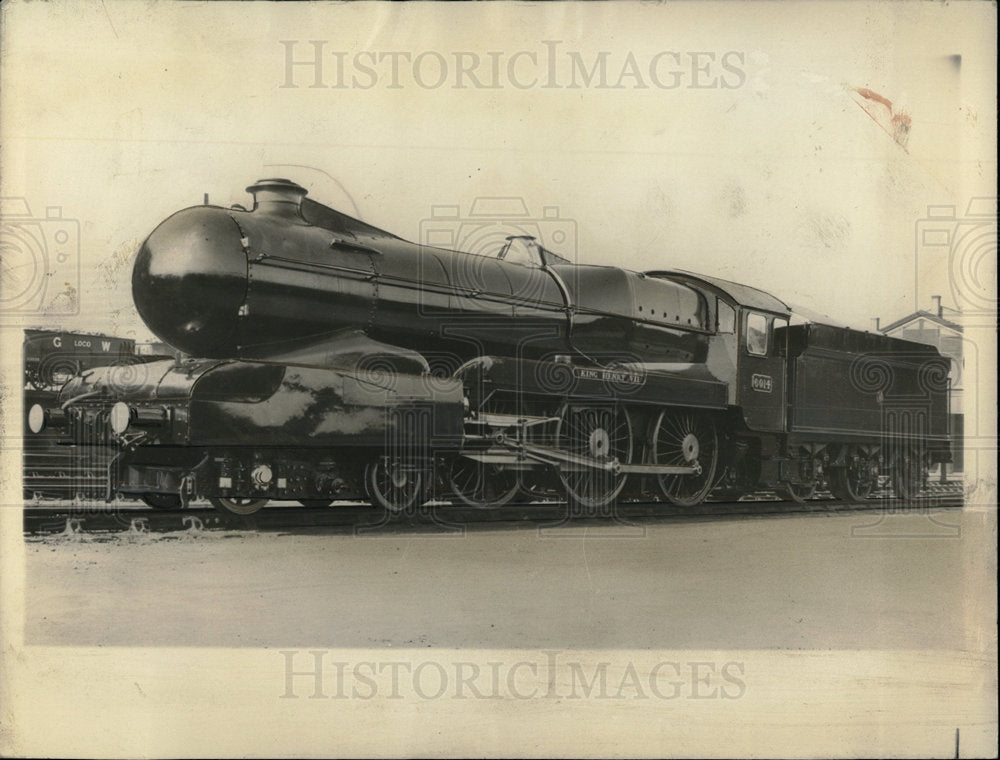 1935 Press Photo Henry VII Locomotive Great Western - Historic Images