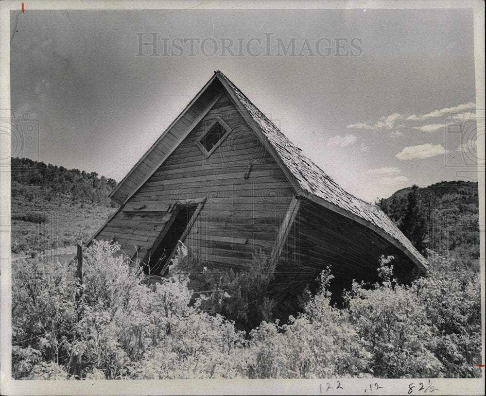 1970 Press Photo Colorado Relaxation Building - Historic Images