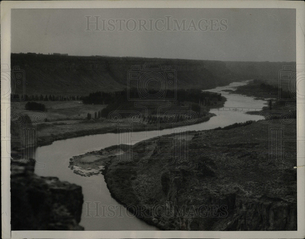 1929 Press Photo Historical Snake River Idaho - Historic Images