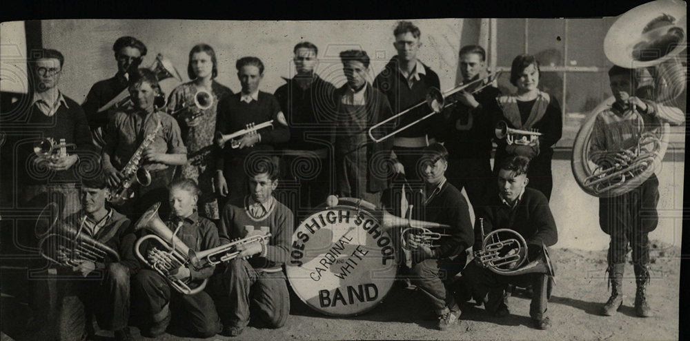 1931 Press Photo Gees Colo Hi Acheel Band - Historic Images