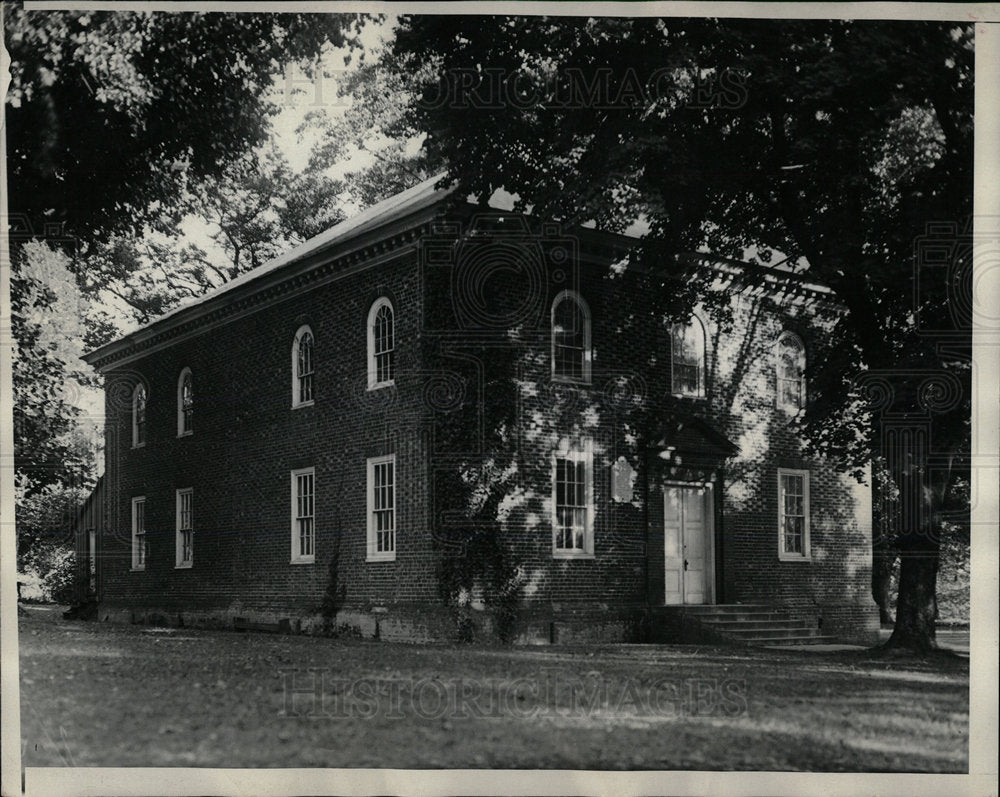 Press Photo Castleman Beautiful Old Falls Church - Historic Images