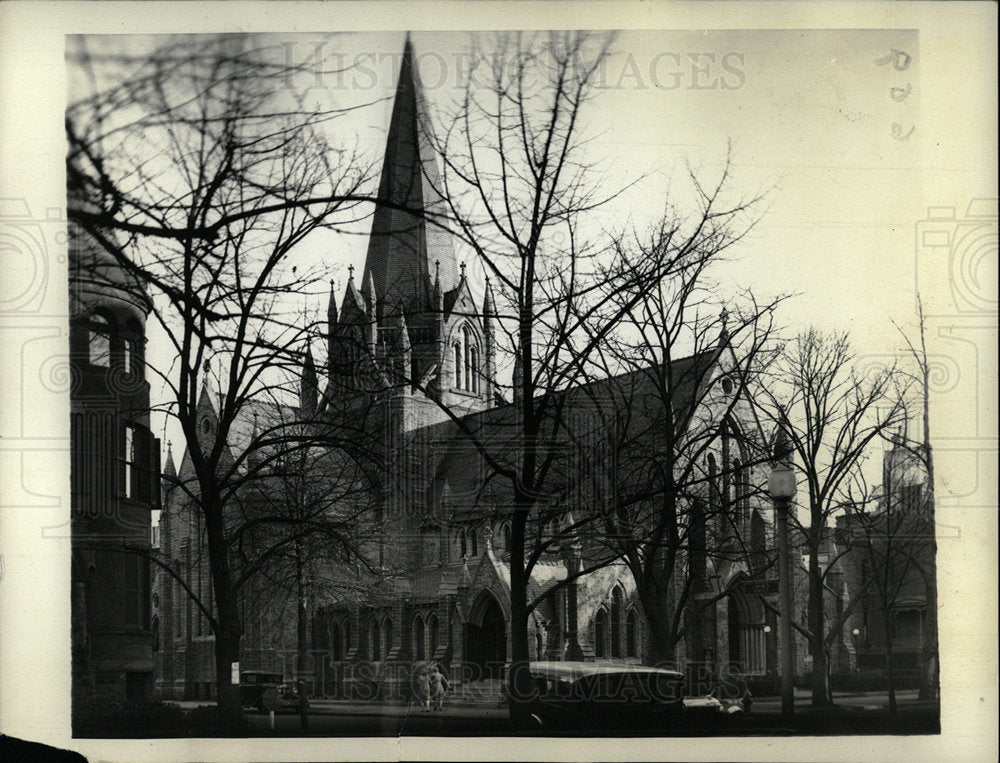 1933 Press Photo Thomas Protestany Episcopal Church - Historic Images