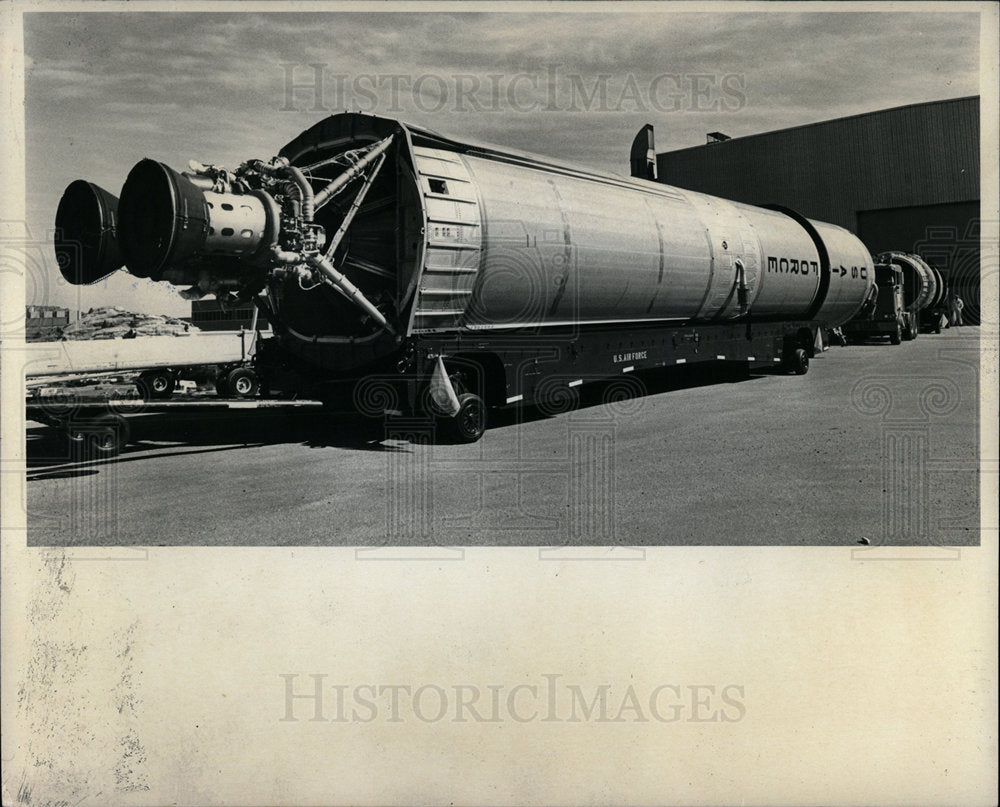 1980 Press Photo Missiles Titan - Historic Images