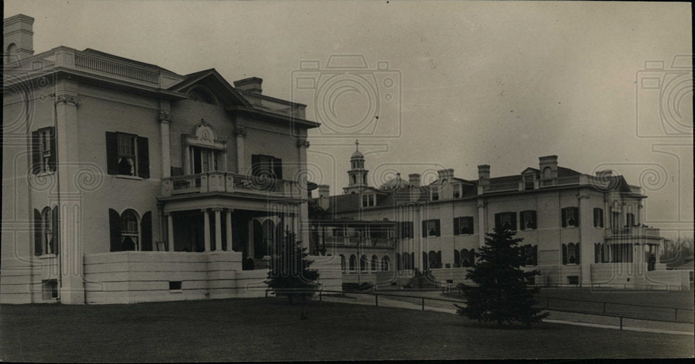 1934 Press Photo Oakeo Home - Historic Images