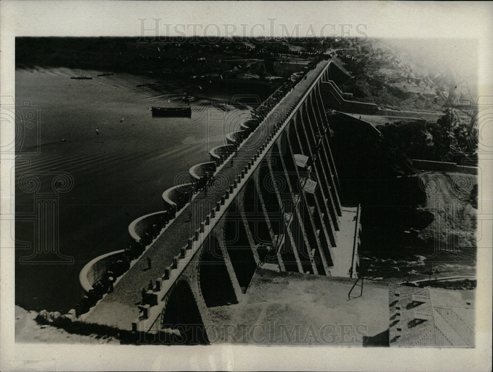 1929 Press Photo The Tirso Dam is Now in Full Operation - Historic Images