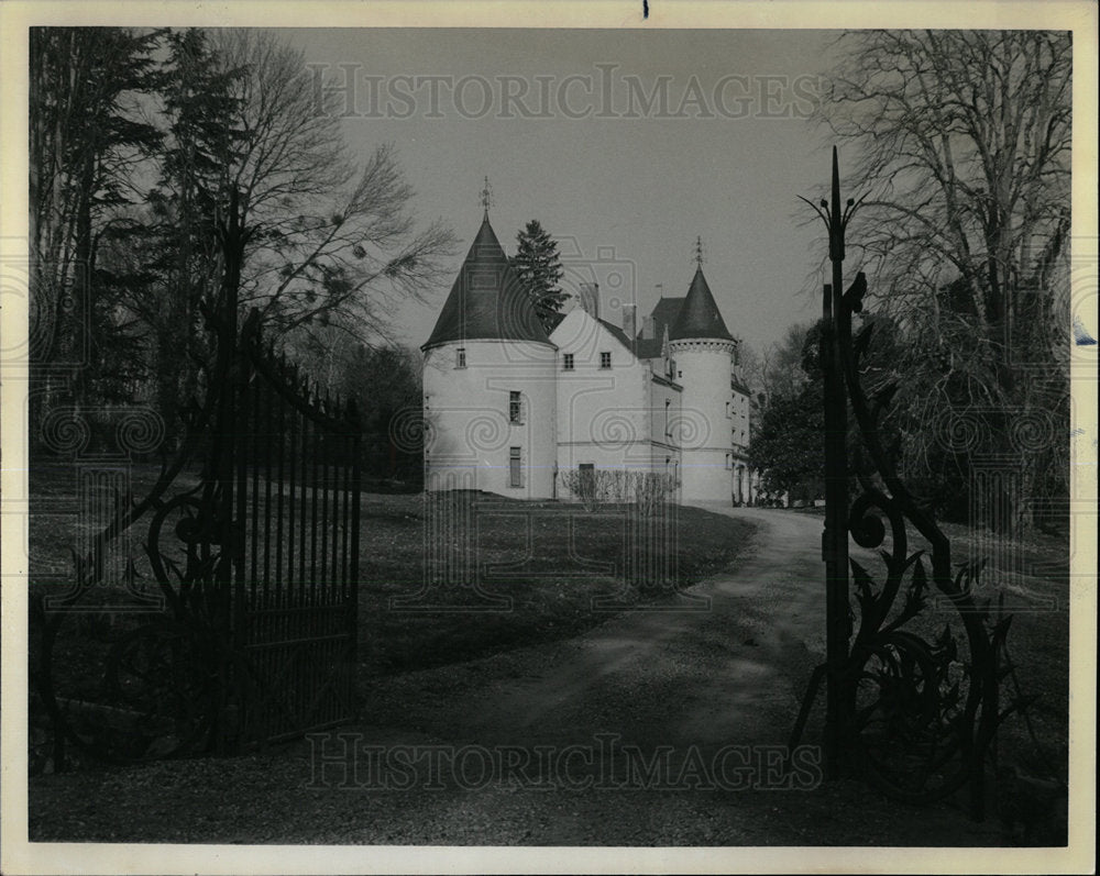 1986 Press Photo Chateau de La Beauvriere - Historic Images