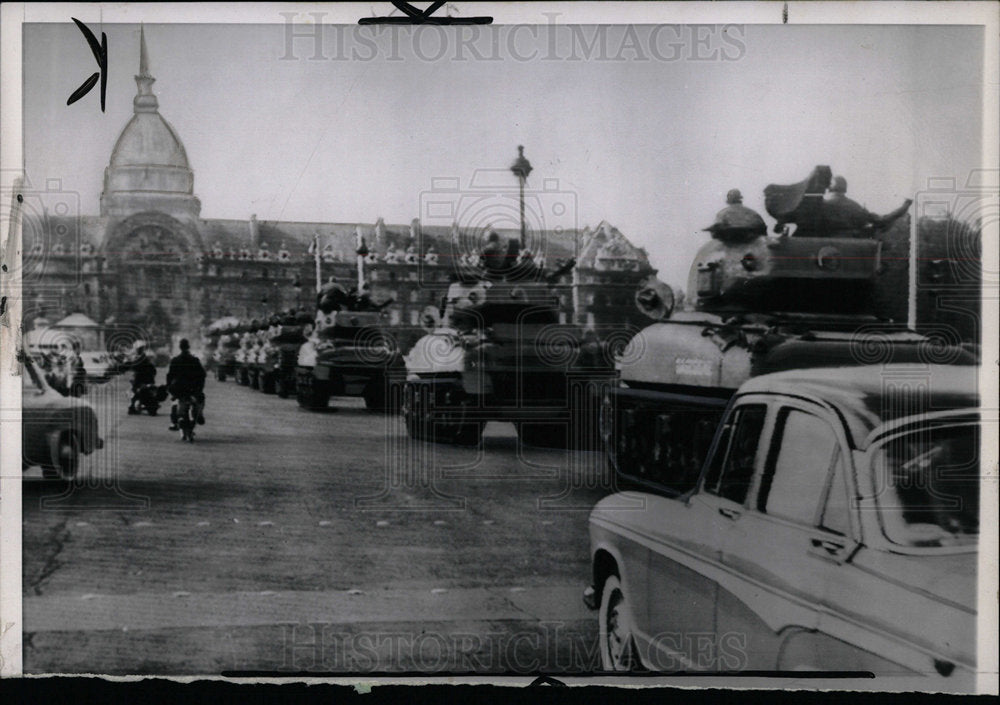 1961 Press Photo France Revolution 1961 - Historic Images