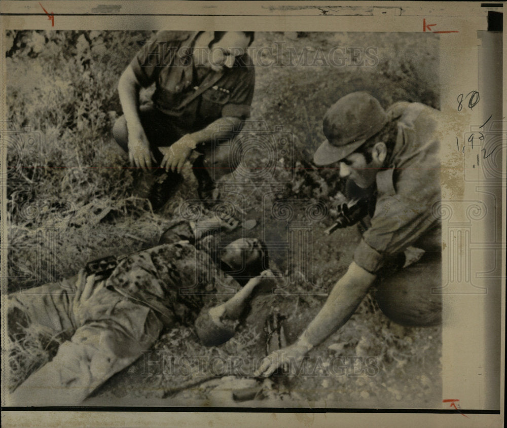1970 Press Photo Ten Arabs Slain Near Maoz Haim - Historic Images