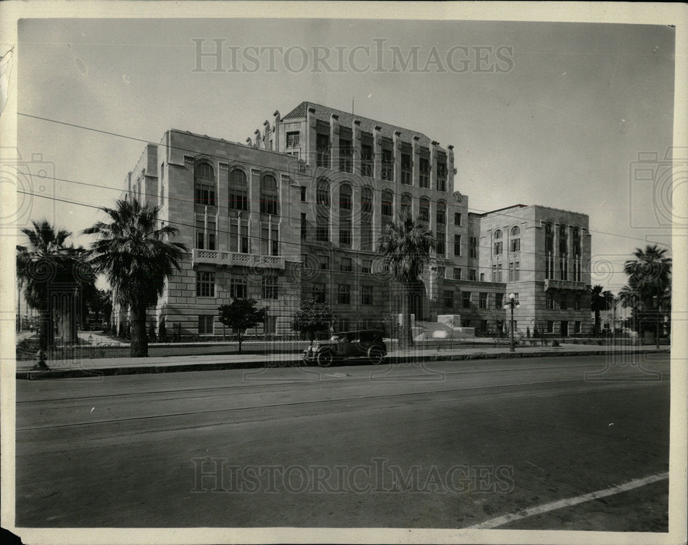 1931 Press Photo Adminstration Building Phoenix Arizona - Historic Images