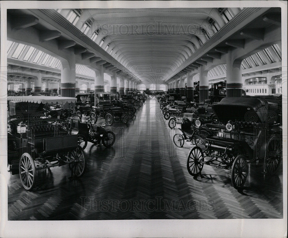 1951 Press Photo The Edison Institute Museum steam cars - Historic Images