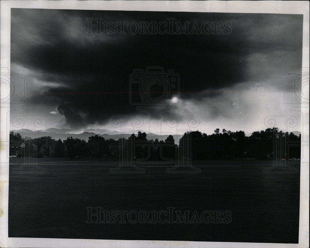 1962 Press Photo Forest Fire Ravages Sundial Park - Historic Images