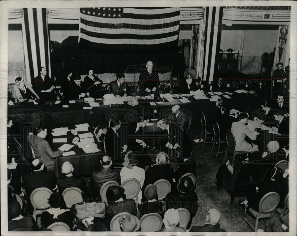 1932 Press Photo Raskob Democratic National Committee - Historic Images