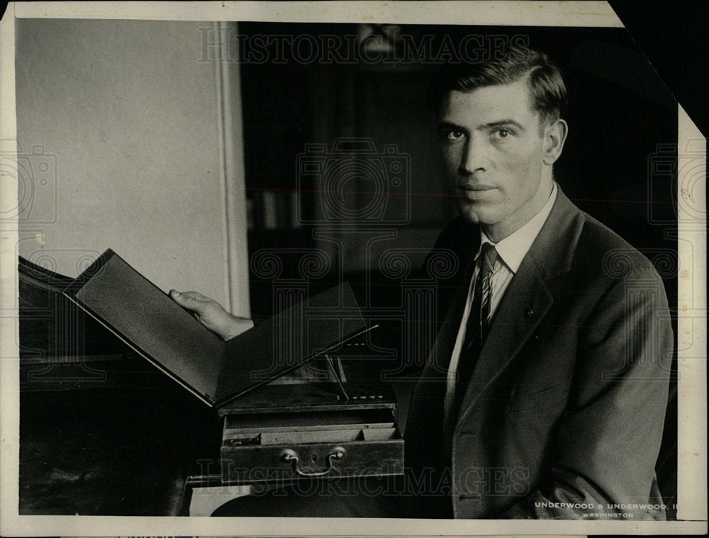 1926 Press Photo Thomas Jefferson Desk - Historic Images