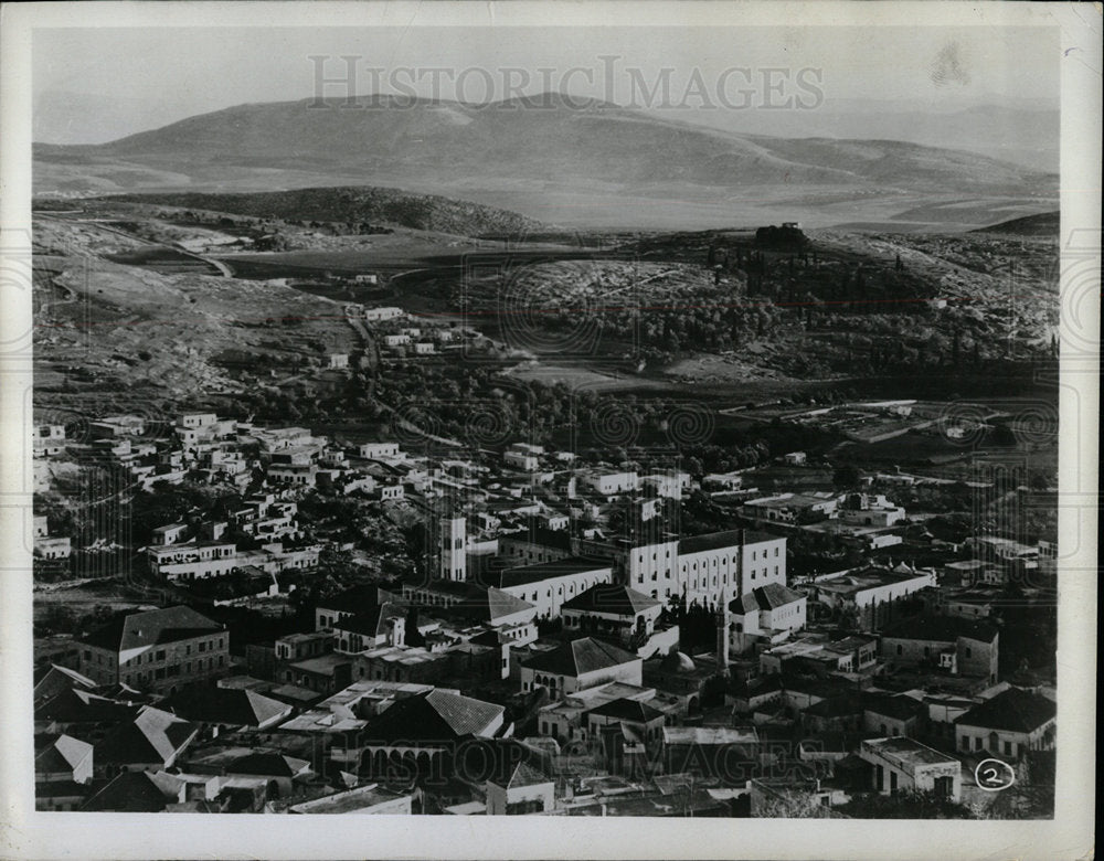 1964 Press Photo Nazareth Town Hills Lower Galilee - Historic Images