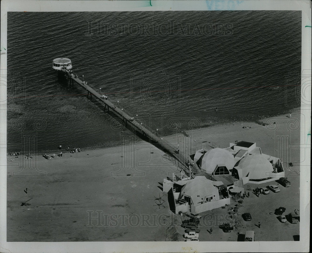 1976 Press Photo Red Sea Underwater Observatory Israel - Historic Images