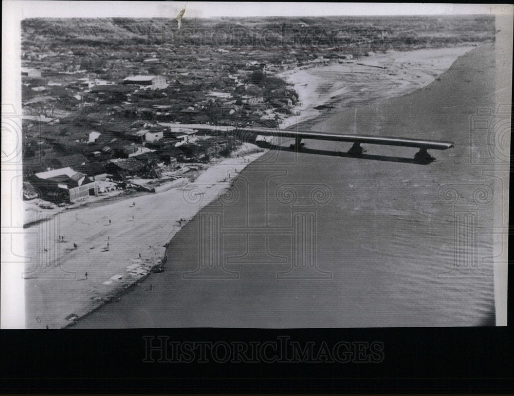 1961 Press Photo Large Bridge Linking Atoyac Acapulco - Historic Images