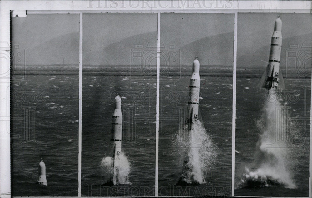 1960 Press Photo Navy Test Rockets - Historic Images