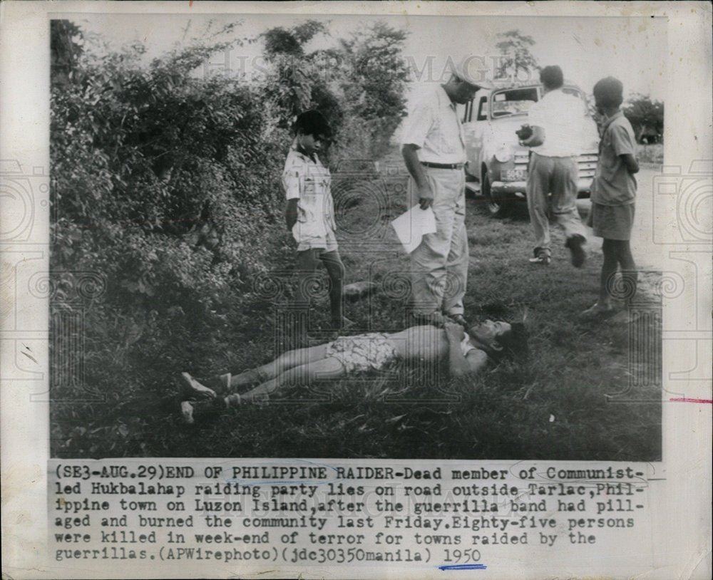 1950 Press Photo Hukbalahap - Historic Images