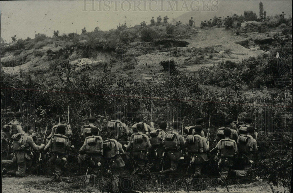 Press Photo Armed Forces In Columbia - Historic Images