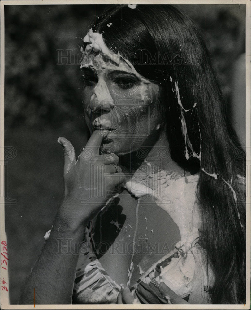 1970 Press Photo Miss Florida Teenager Pageant - Historic Images