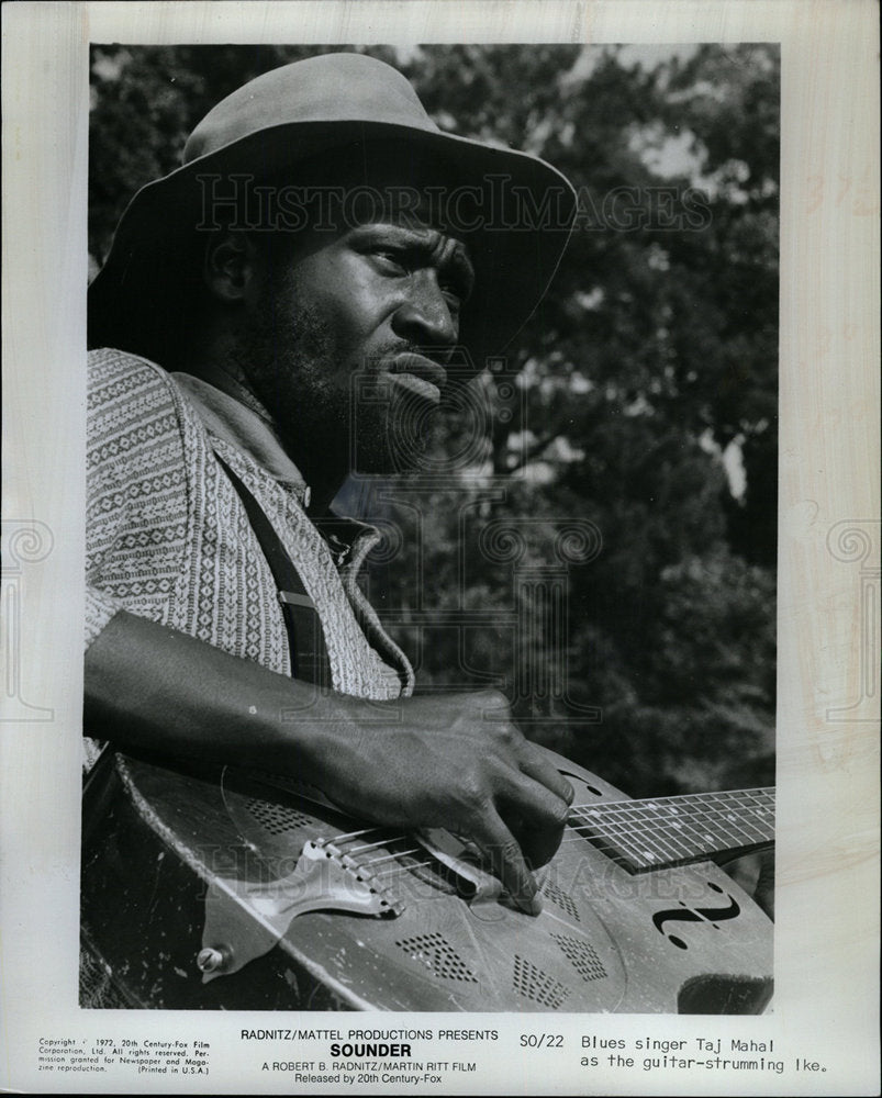 1973 Press Photo Taj Mahal will be at Ebbets Field - Historic Images