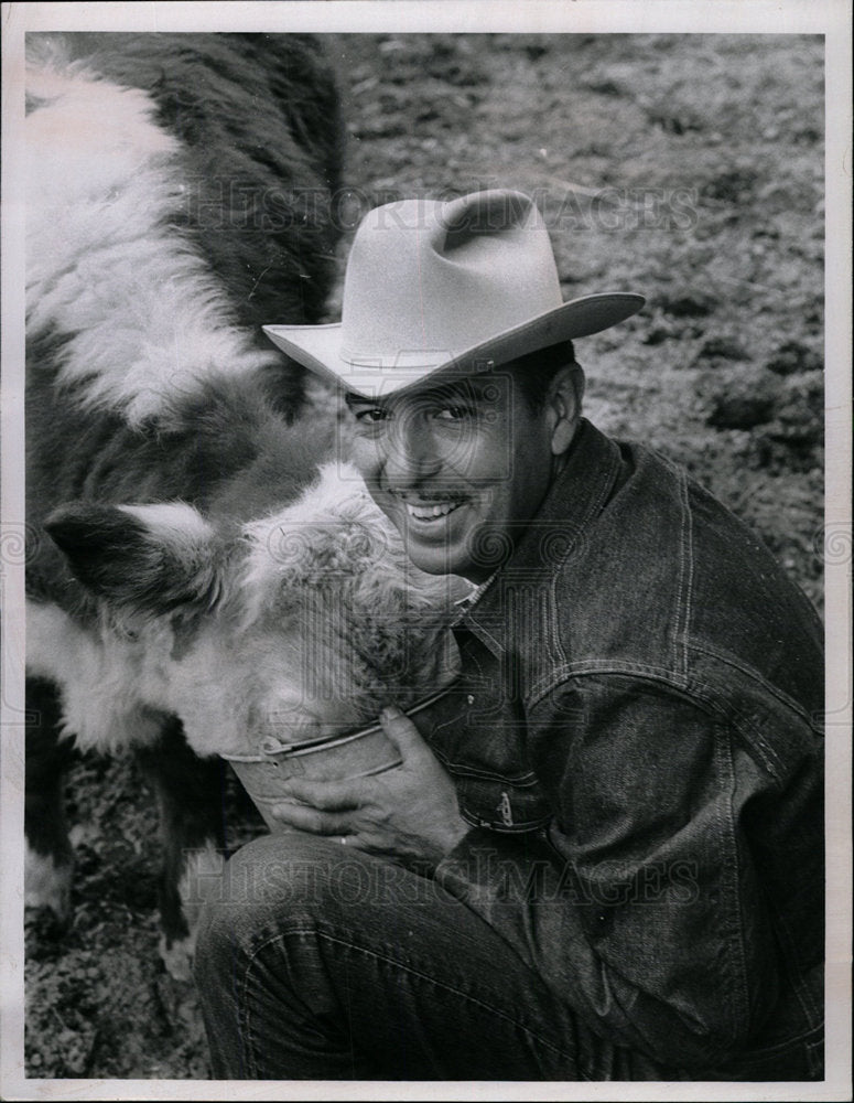 1963 Press Photo American Recording Artist Ernie Ford - Historic Images