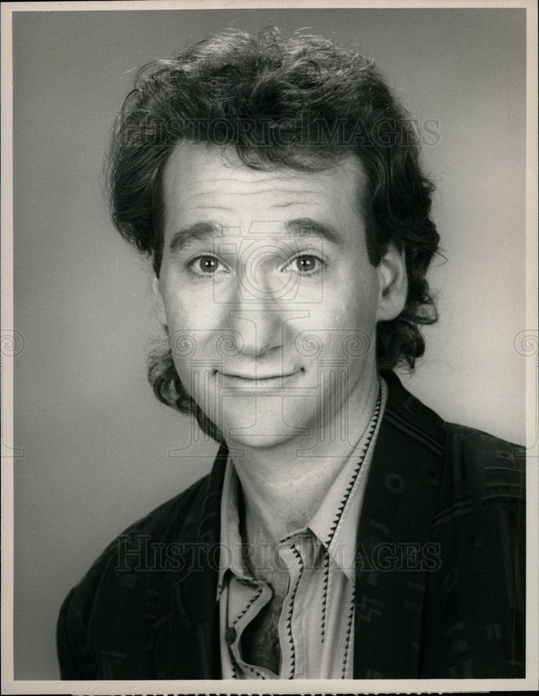 1990 Press Photo Bill Maher On &quot;The Midnight Hour&quot; - Historic Images