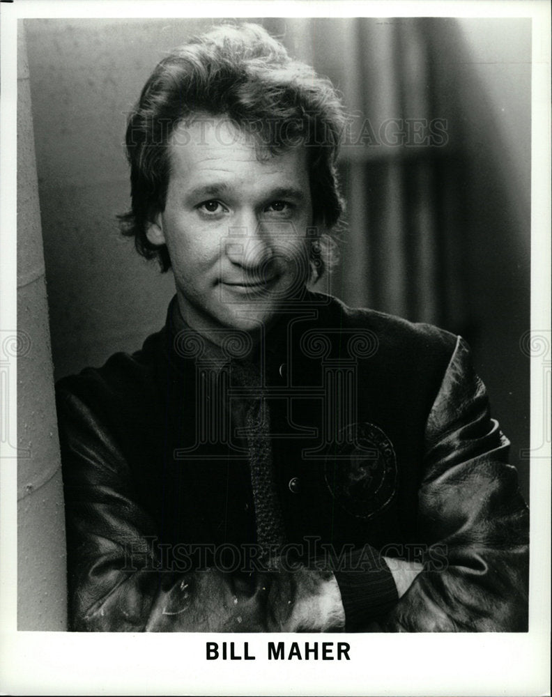 1994 Press Photo Bill Maher American Comedian TV Host - Historic Images