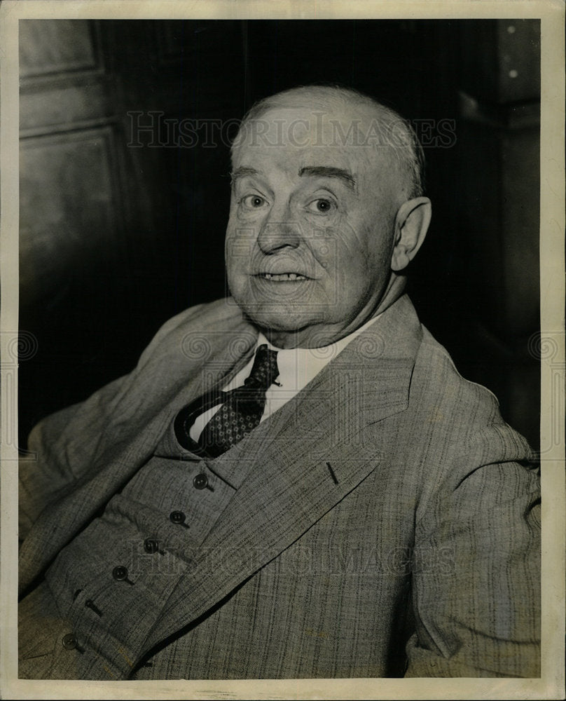 1940 Press Photo William White (Editor) - Historic Images