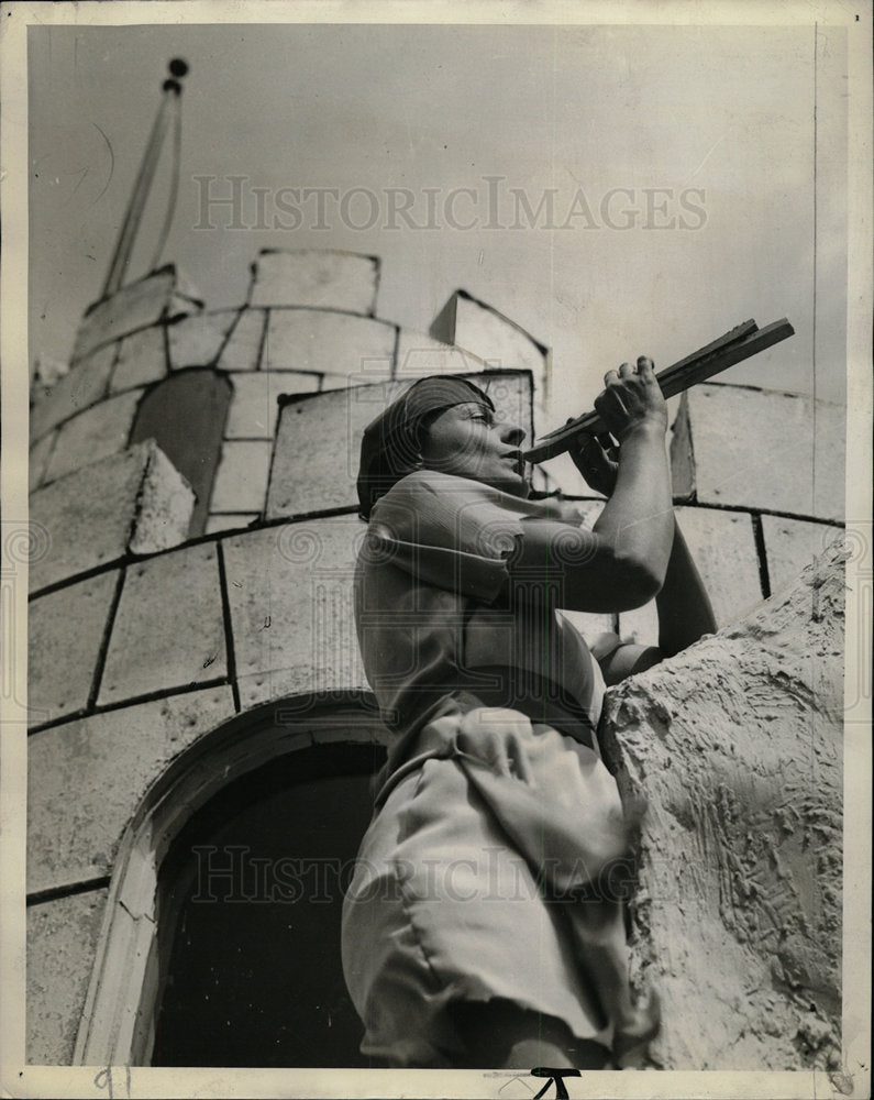 1933 Press Photo Junior League Peter Pan Play - Historic Images