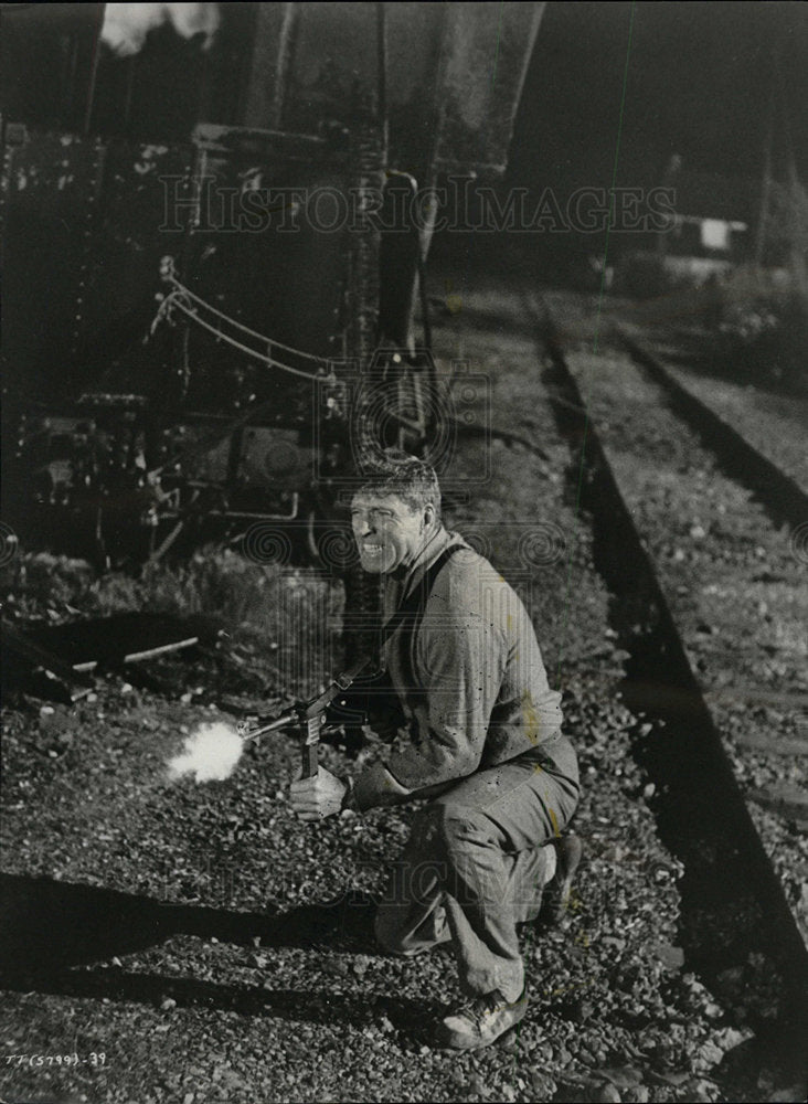 1965 Press Photo Burt Lancaster In &quot;The Train&quot; - Historic Images