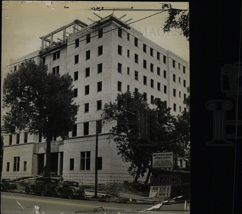 1931 Press Photo Children's Hospital Nurses Home - Historic Images